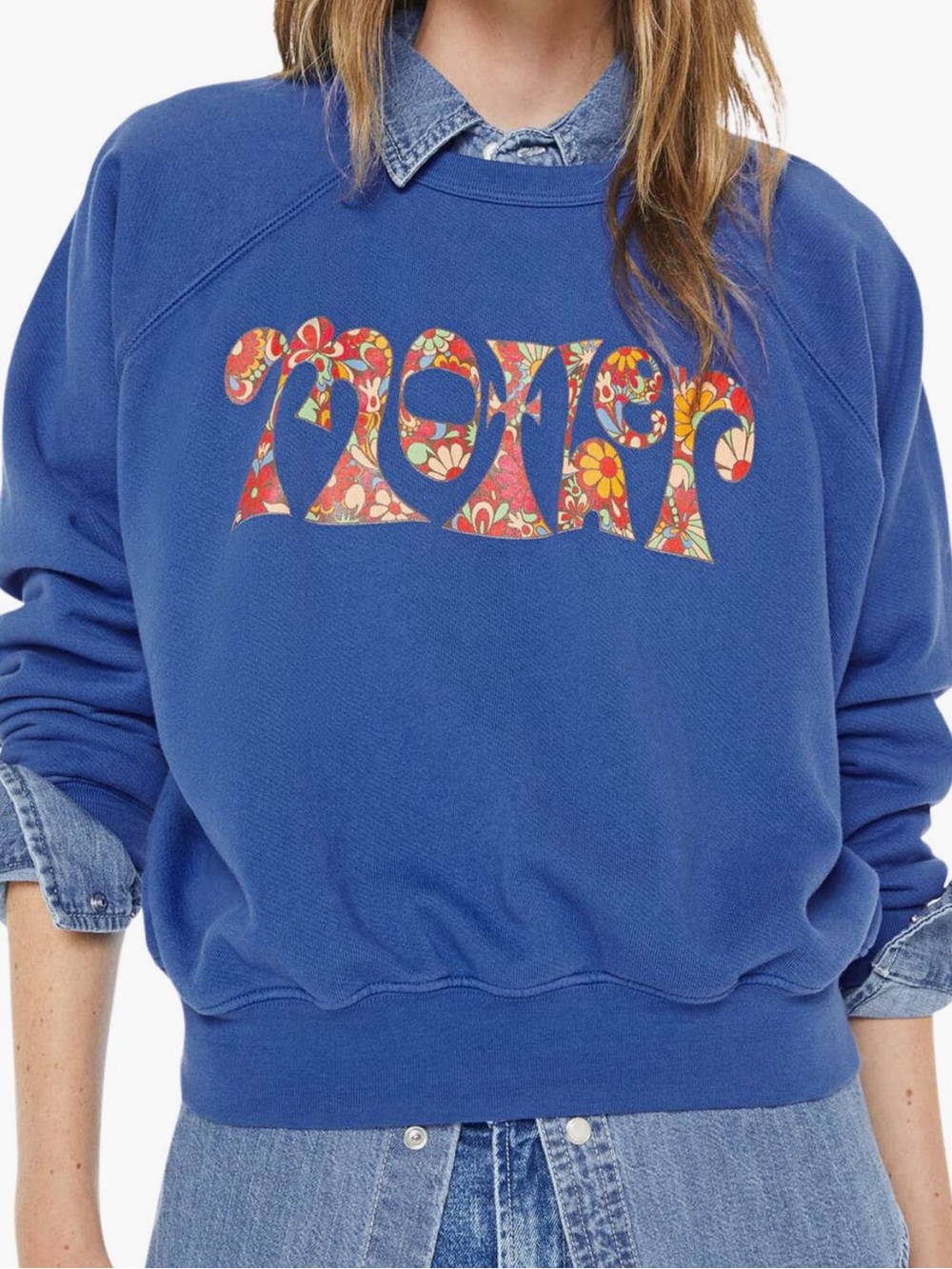 NEW MOTHER The Concert Logo Graphic Sweatshirt